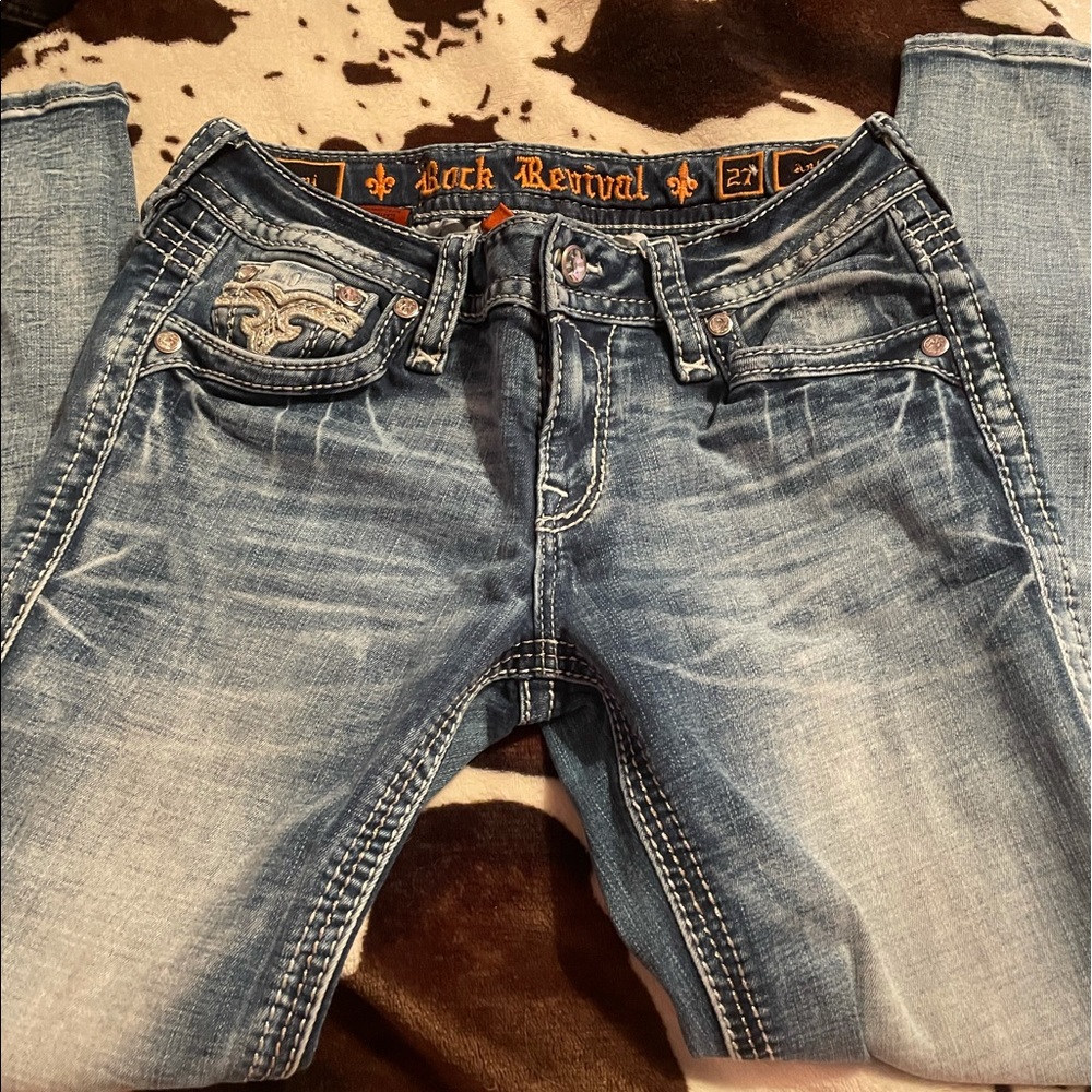 rock revival jeans